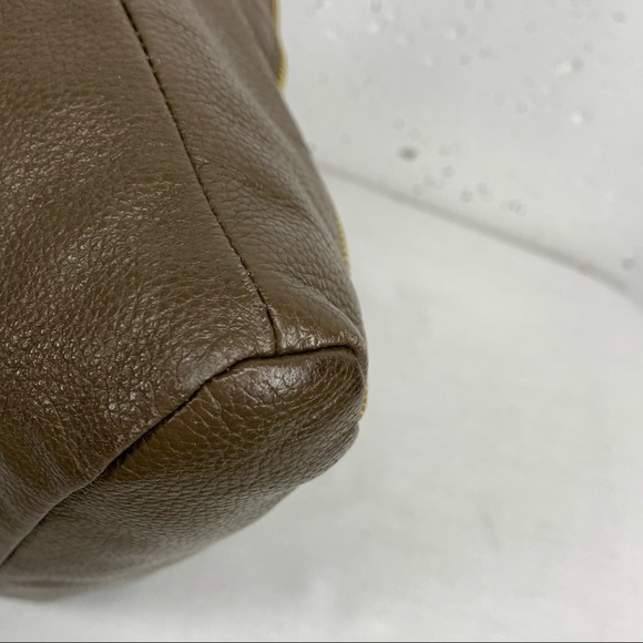 Onna Ehrlich Taupe Tassel Leather Shoulder Bag - Picture 9 of 16